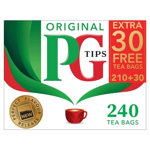 PG TIPS - Schwarzer Tee, (1 X 240 PCS)