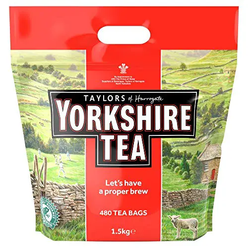 Taylors of Harrogate Yorkshire Tea 480 Btl. 1.5kg - Schwarzer Tee Teebeutel