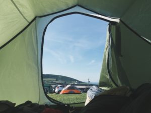Camping in England