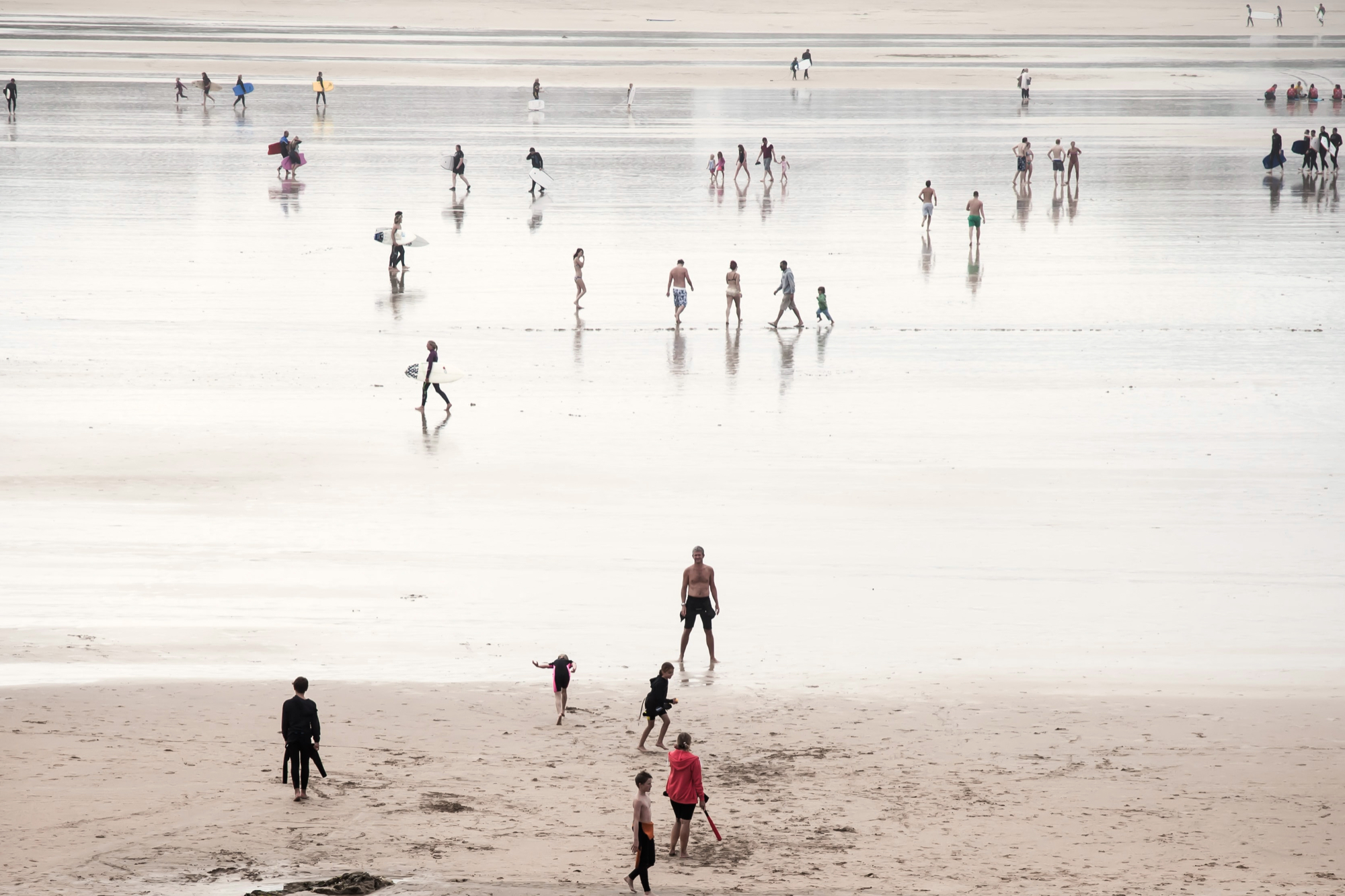 Einer der schönsten Strände in Cornwall: Fistral Beach