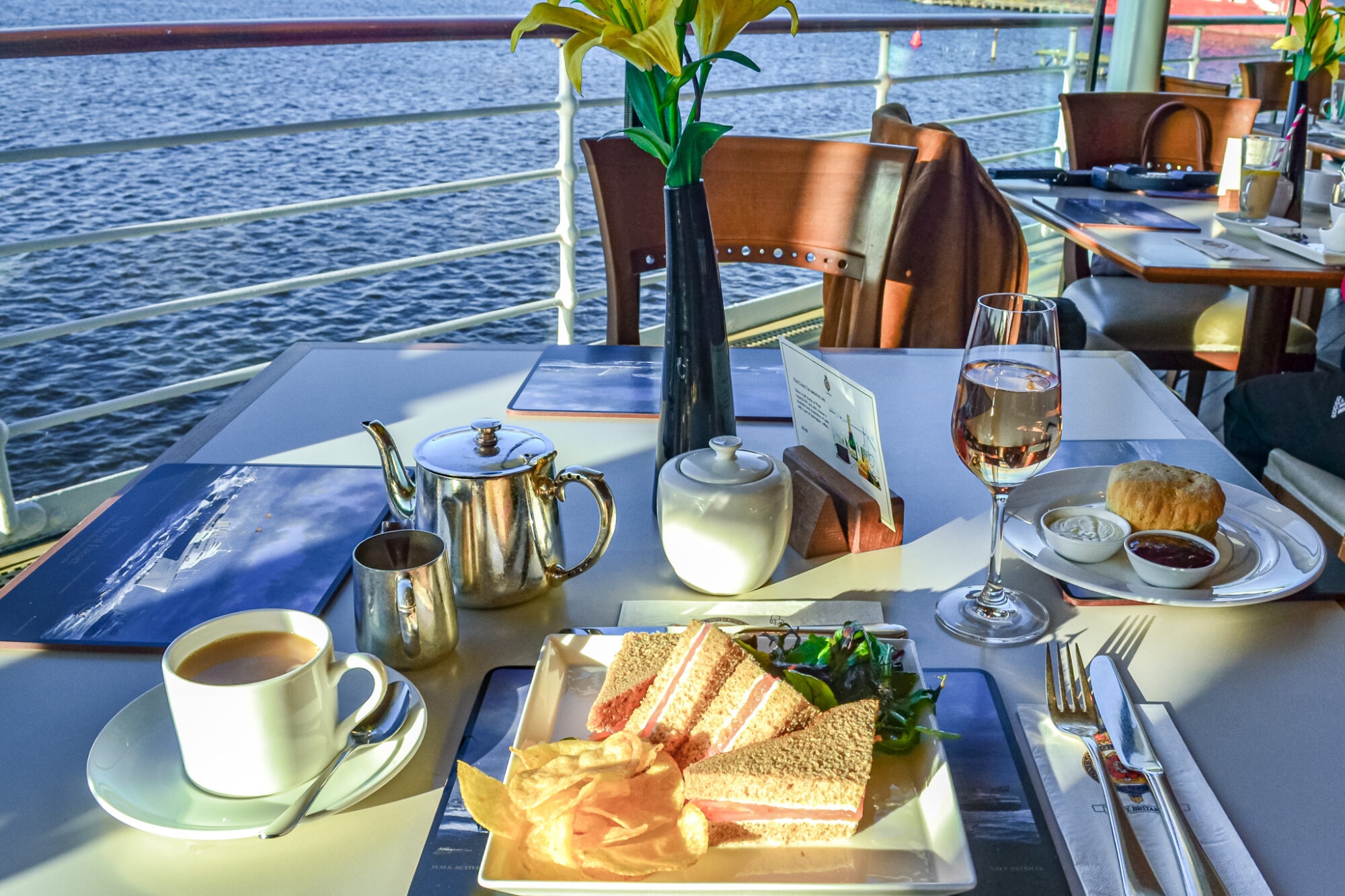 Royal Yacht Britannia Tea Time