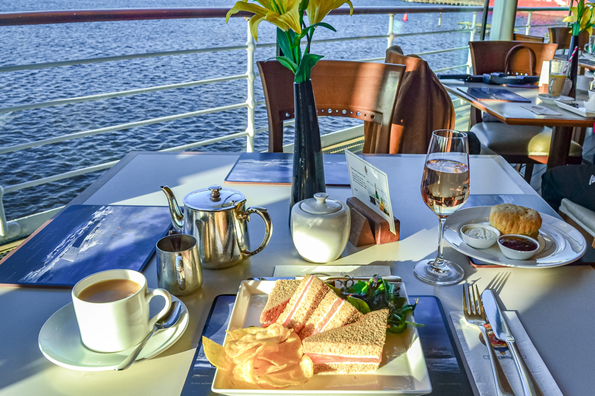 royal yacht britannia afternoon tea price