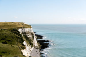 Eine der top Sehenswürdigkeiten in Großbritannien: die White Cliffs of Dover