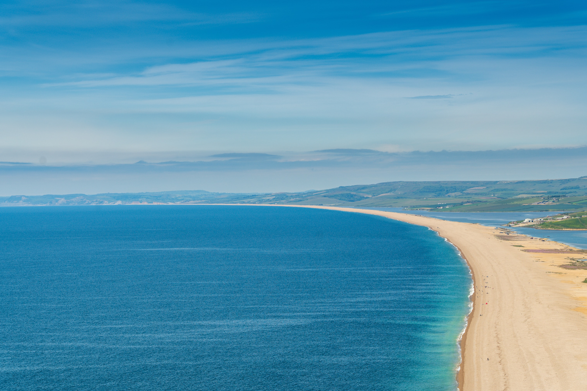 Chesil Beach an der Jurassic Coast