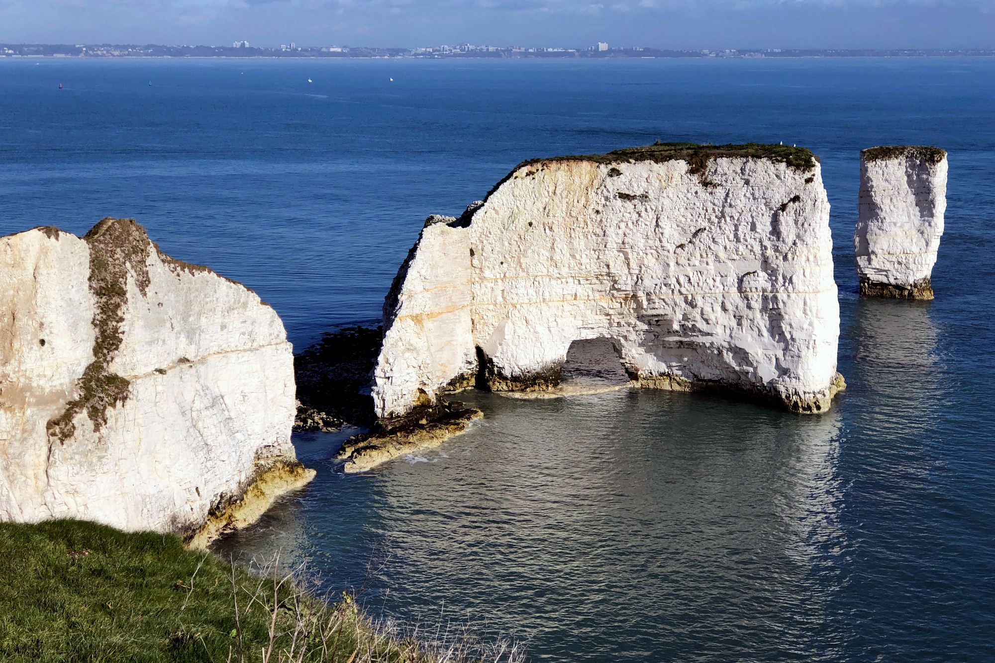 Old Harry Rocks an der Jurassic Coast